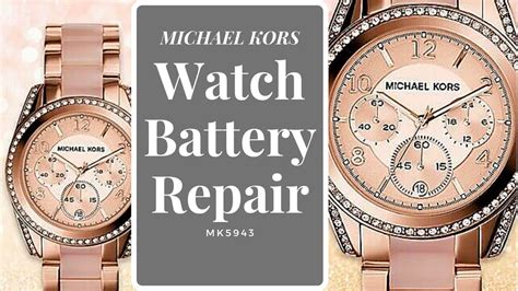 how to replace michael kors battery|Michael Kors watches repair website.